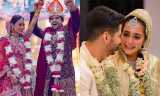 قُبول ہے سے سات پھیرے تک: سارہ خان اور کرش پاٹھک نے شادی کرلی