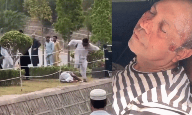 اضافی چارجز کیخلاف احتجاج پر پارک ویو سٹی انتطامیہ کی طرف سے مبینہ طور پر مظاہرین پر تشدد
