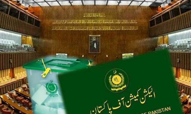 سینیٹ میں خیبرپختونخوا کی نشستوں سمیت دوسری متعدد سیٹوں پر پولنگ کا نوٹیفکیشن جاری