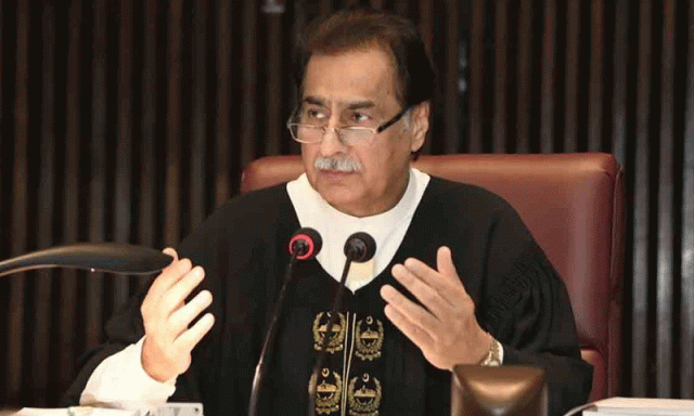 اسپیکر قومی اسمبلی نے تنخواہوں میں اضافے کا فیصلہ وزیراعظم پر چھوڑ دیا