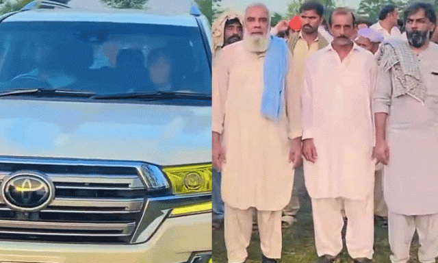 میاں منظور وٹو کی گاڑی میں بیٹھ کر نماز جنازہ کی ادائیگی، ویڈیو سوشل میڈیا پر وائرل