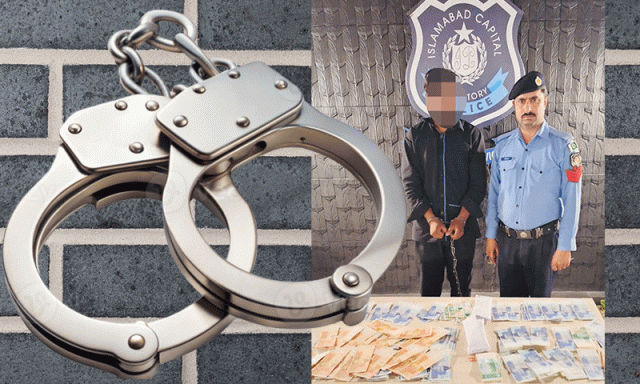 تھانہ کوہسار پولیس کی بڑی کارروائی: تجارتی مراکز میں چوریوں میں ملوث ملزم گرفتار