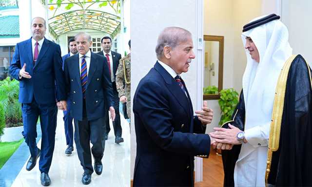 وزیراعظم شہباز شریف کی سعودی اور قطری سفرا سے ملاقات، مشرق وسطیٰ کی صورتحال پر تبادلہ خیال