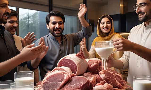 پاکستانیوں نے ایک سال میں کتنا دودھ پیا اور کتنا گوشت کھایا؟