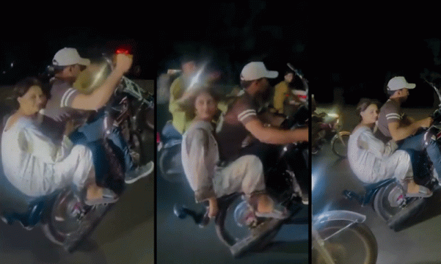 ون ویلنگ کرتے نوجوان کی ویڈیو وائرل، ’اسلام آباد پولیس انہیں نشان عبرت بنائے‘
