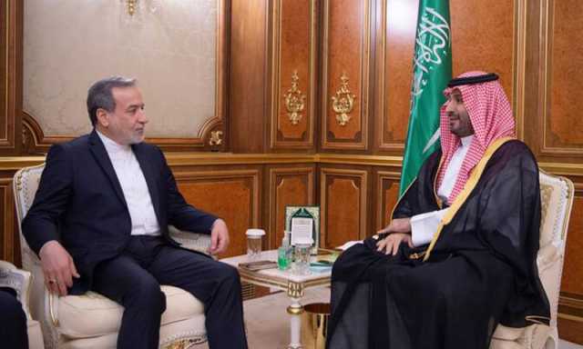 سعودی ولی عہد سے ایرانی وزیر خارجہ کی ملاقات، خطے میں امن و استحکام پر گفتگو