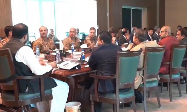 بلوچستان ایپکس کمیٹی کا اسمگلنگ، دہشتگردی اور کرپشن کے خلاف کریک ڈاؤن کا فیصلہ