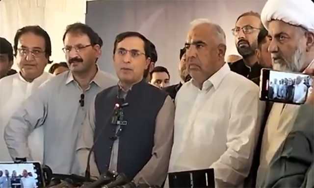 آج جمہوریت کے لیے ایک افسوس ناک دن ہے، تحریک انصاف کا پارٹی رہنماؤں کو سزاؤں پر ردعمل