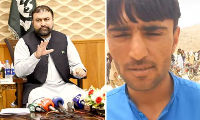 زڑگئی ڈیم میں ڈوبنے والی 2 خواتین کو بچانے والے نوجوان کے لیے سرفراز بگٹی کی جانب سے انعام اور نوکری کا اعلان