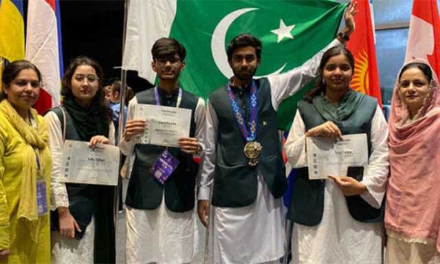 پاکستان نے انٹرنیشنل بائیولوجی اولمپيڈ میں گولڈ میڈل جیت لیا