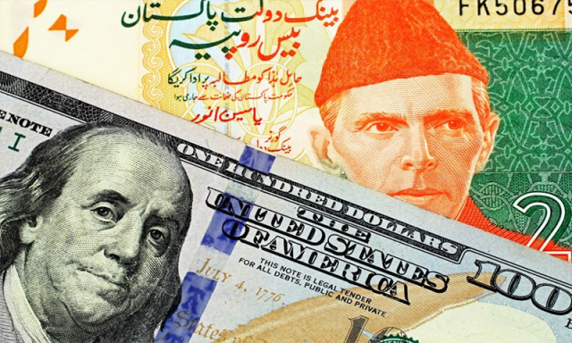 پاکستانی روپے کی قدر میں بہتری، ڈالر کے مقابلے میں 76 پیسے کا اضافہ