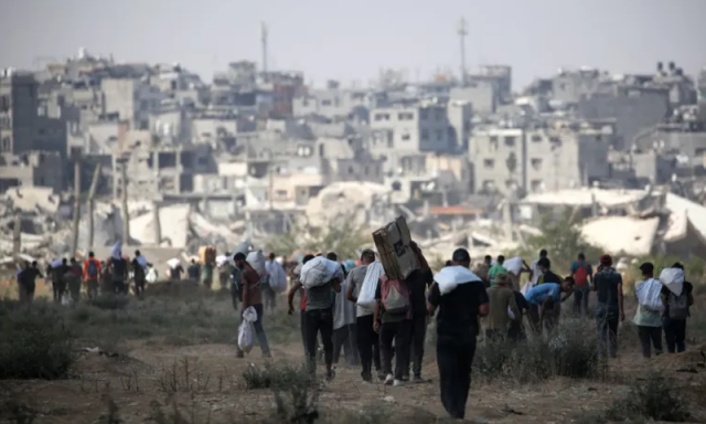 غزہ: اسرائیلی فورسز کی فائرنگ سے 62 فلسطینی شہید، زیادہ تر امداد کے متلاشی تھے