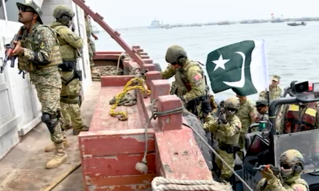 پاکستان ترکیہ بحری اسپیشل فورسز کی پہلی دوطرفہ مشق کامیابی سے مکمل