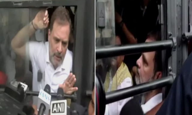 بھارت: راہل گاندھی، پرینکا گاندھی، اور دیگر اپوزیشن رہنما دہلی میں گرفتار