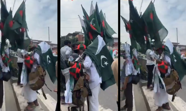 بنگلہ دیش میں پاکستانی پرچموں کی فروخت میں اضافہ، خوبصورت ویڈیو وائرل