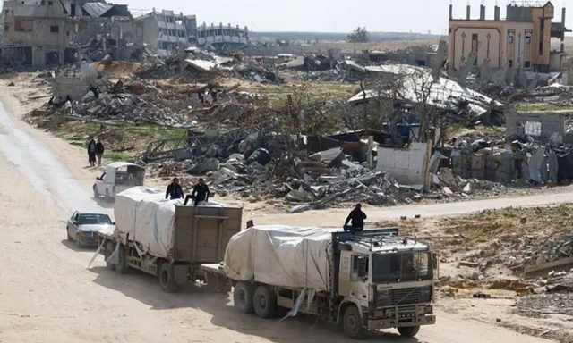 اقوام متحدہ نے 130 دنوں کے بعد غزہ میں 75 ہزار لیٹر ایندھن پہنچا دیا