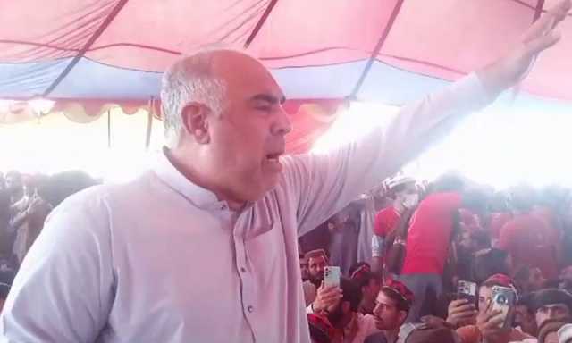 پی ٹی آئی کا پشاور میں جلسہ تاریخی تھا، اسد قیصر