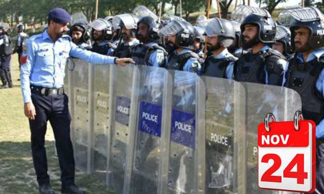 چہلم جلوس کے لیے اسلام آباد پولیس کا فول پروف سیکیورٹی پلان