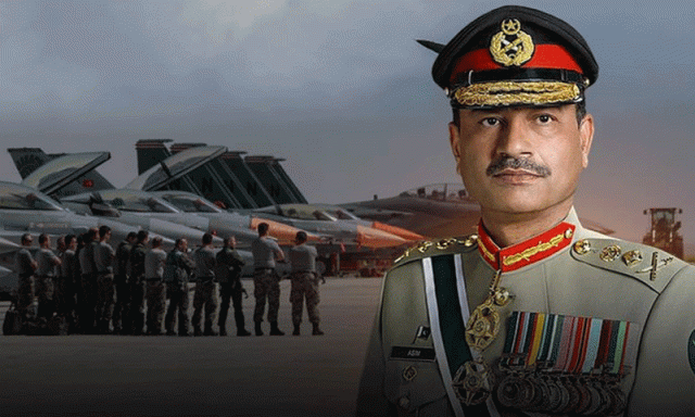 شاہینوں نے بھارت کے خلاف ایک بار پھر اپنا لوہا منوالیا، آرمی چیف کی ایئر ہیڈکوارٹر کے دورے پر گفتگو