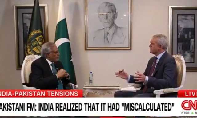 بھارت سے مذاکرات میں تاخیر نہیں ہونی چاہیے، وزیرخارجہ اسحاق ڈار کا سی این این کو انٹرویو