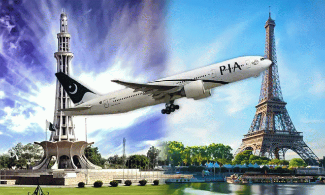‎ پی آئی اے کی لاہور تا پیرس براہ راست پروازوں کا آغاز 18 جون سے ہوگا