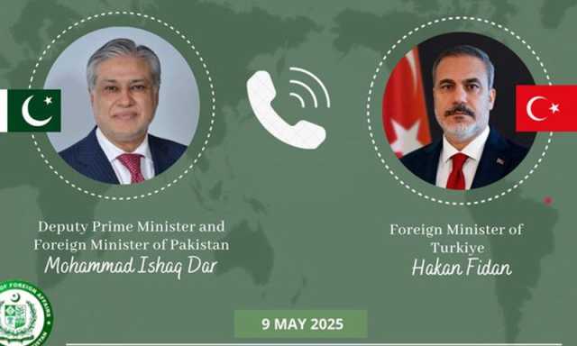 وزیرخارجہ اسحاق ڈار کا ترک ہم منصب سے ٹیلیفونک رابطہ، بھارتی جارحیت سے آگاہ کیا