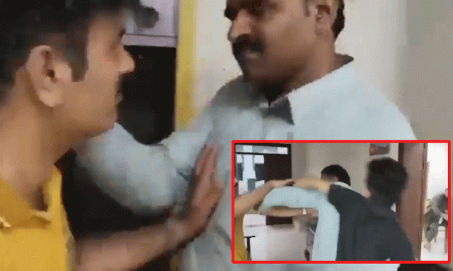 بہاولنگر میں اسپتال انتظامیہ کا سوال کرنے پر رپورٹر کو تھپڑ، ’کیا مریم نواز ایکشن لیں گی؟‘