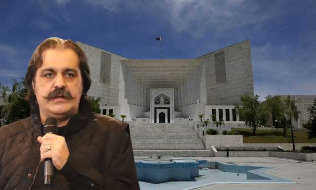 سپریم کورٹ: وزیراعلیٰ خیبرپختونخوا کی بانی پی ٹی آئی سے ملاقات کے لیے درخواست دائر