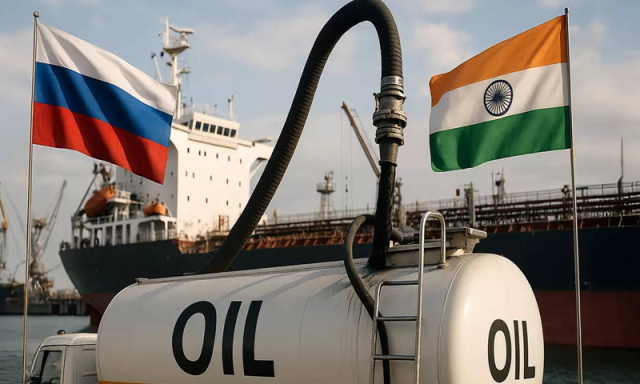 امریکی پابندیوں کے بعد بھارتی ریفائنریز کا روسی تیل کی درآمدات میں کمی کا فیصلہ