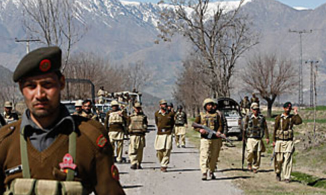 باجوڑ کے مختلف علاقوں میں دہشتگردوں کے خلاف کارروائی جاری، دفعہ 144 نافذ