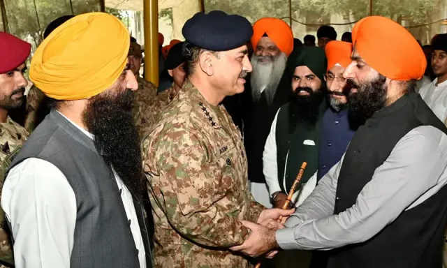 سیلاب کے دوران بروقت امدادی کارروائیاں، سکھ کمیونٹی کا فیلڈ مارشل اور پاک فوج کو خراج تحسین