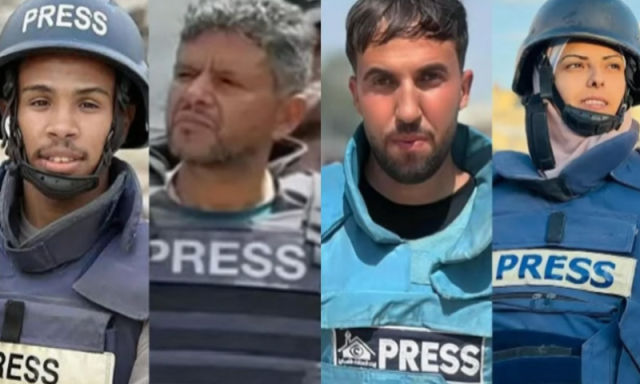 غزہ: اسرائیل کا النصر اسپتال پر حملہ 4 فلسطینی صحافیوں سمیت 14 شہید