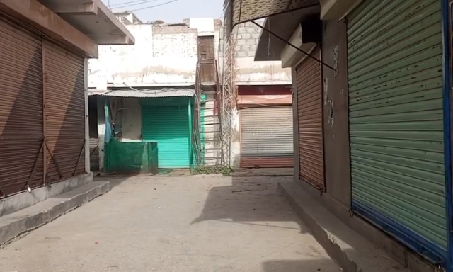 قلات: بجلی کے بلوں میں اضافے کے خلاف شٹر ڈاؤن ہڑتال