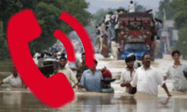 متاثرین سیلاب کے لیے مفت وائس منٹس کا اعلان