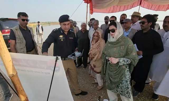 نواب شاہ: خاتون اول آصفہ بھٹو زرداری نے ممکنہ سیلاب سے نمٹنے کے لیے انتظامات کا جائزہ لیا