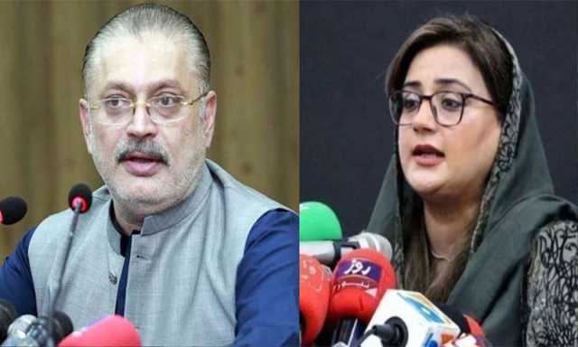 عظمیٰ بخاری کی شرجیل میمن پر تنقید، بلاول اور یوسف رضا گیلانی کو معتبر قرار دے دیا