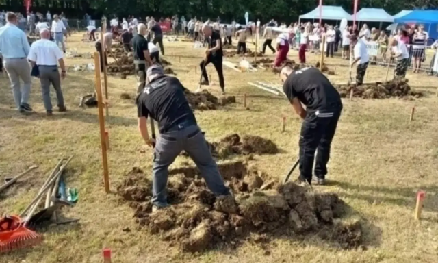 ہنگری میں قبر کھودنے کا عالمی مقابلہ، کونسا ملک جیتا کون لاسٹ آیا؟