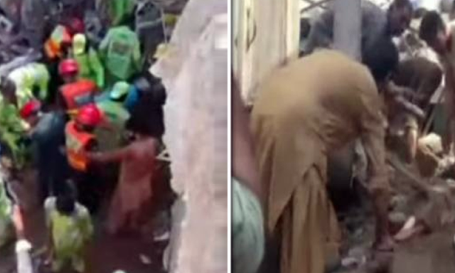 پنڈی بھٹیاں میں ٹیوشن سینٹر کی چھت گرنے سے 5 بچوں سمیت 7 افراد جاں بحق
