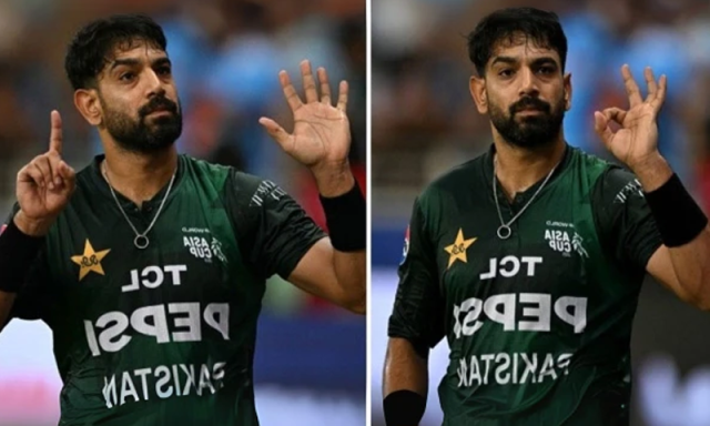 بھارت کے خلاف حارث رؤف کا شائقین کو 0-6 کا اشارہ، وزیر دفاع خواجہ آصف نے اس حرکت پر کیا کہا؟