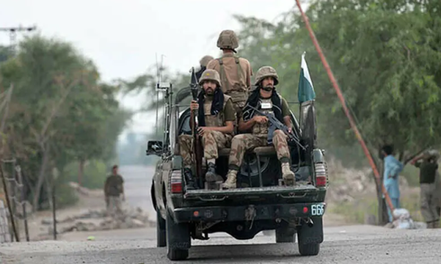 خصدار: سیکیورٹی فورسز کا آپریشن، 4 بھارتی سرپرست یافتہ دہشت گرد ہلاک