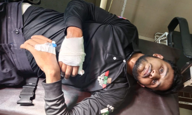 جسٹس عائشہ ملک کے اسکواڈ میں شامل گاڑی کو حادثہ، 5 پولیس اہلکار زخمی