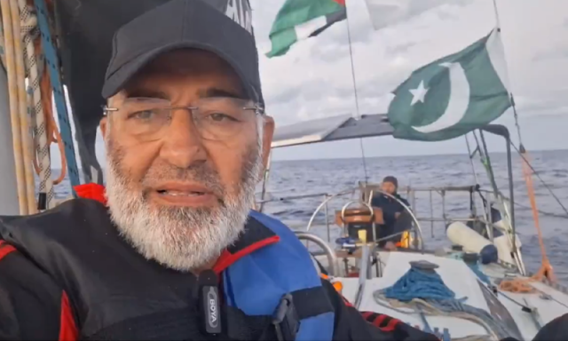 صمود فلوٹیلا کے گرفتار پاکستانی کارکنوں کی واپسی کے لیے کوششیں کررہے ہیں، دفتر خارجہ