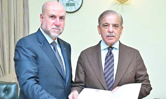 وزیراعظم شہباز شریف سے فلسطینی صدر کے مشیر کی ملاقات، پاکستان کی فلسطین سے غیر متزلزل حمایت کا اعادہ