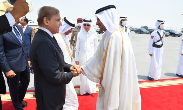 وزیراعظم شہباز شریف کا ایک بار پھر قطر کا دورہ طے