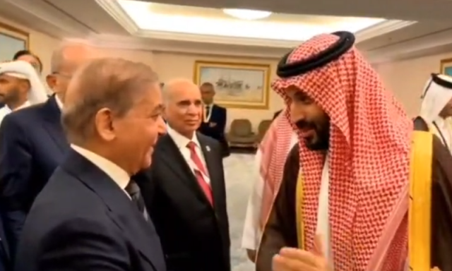 دوحہ میں عرب اسلامی سربراہی اجلاس، وزیراعظم شہباز شریف کی عالمی رہنماؤں سے ملاقاتیں