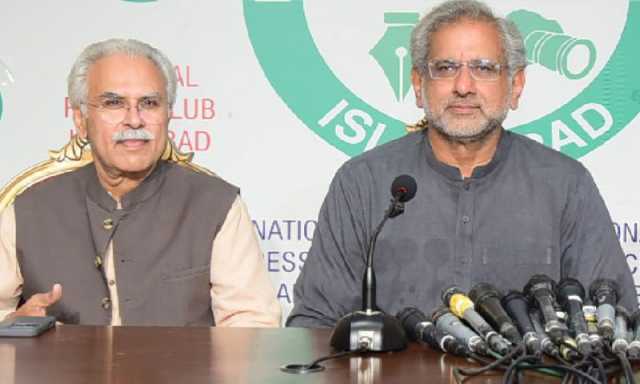 چینی برآمد کی اجازت سے عوام پر بوجھ ڈالا گیا، حکومت مل مالکان کے سامنے بے بس ہے: شاہد خاقان عباسی