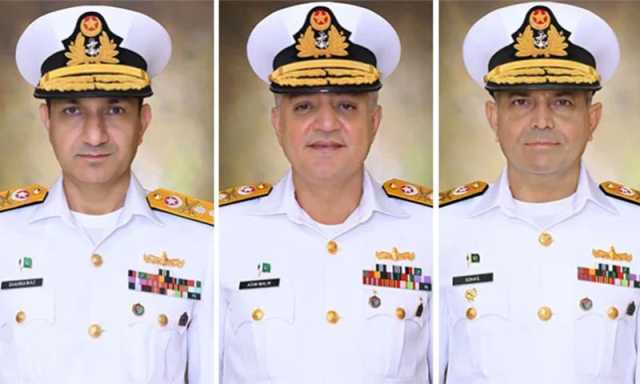 پاک بحریہ کے 3 افسران کو ریئر ایڈمرل کے عہدے پر ترقی، ستارہ امتیاز (ملٹری) سے بھی نوازا گیا