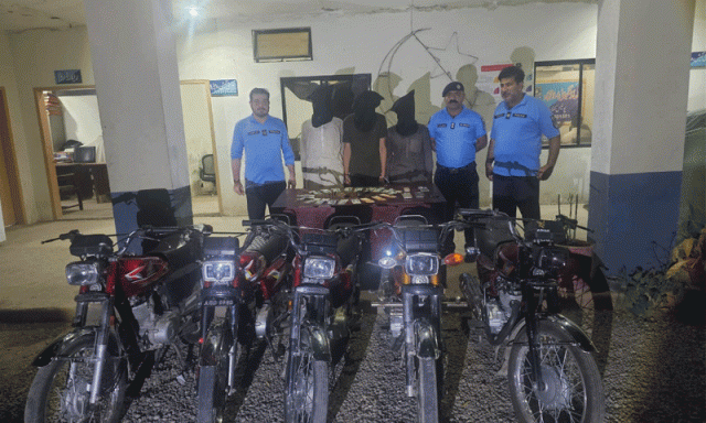 اسلام آباد پولیس کی بڑی کارروائی، راہزنی میں ملوث بین الصوبائی گروہ گرفتار