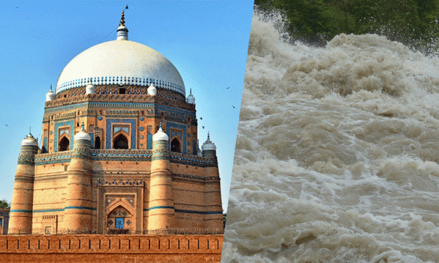 چناب اور راوی پھر بے قابو، تاریخی شہر ملتان زیر آب آنے کا خطرہ بڑھ گیا