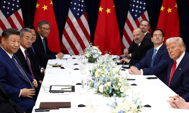  ٹرمپ اور شی جن پنگ کی جنوبی کوریا میں ملاقات، تجارتی جنگ میں سیز فائر کی امید